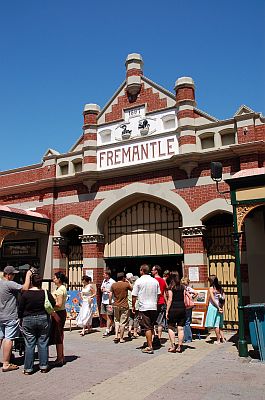 Perth Fremantle Market Eingang